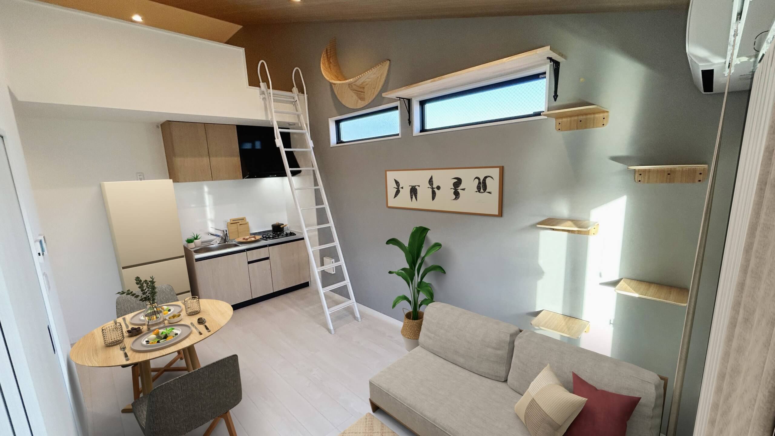 NYANCL八潮垳201号室　アパート